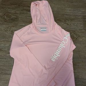 Columbia PFG Women's long sleeve shirt, pink